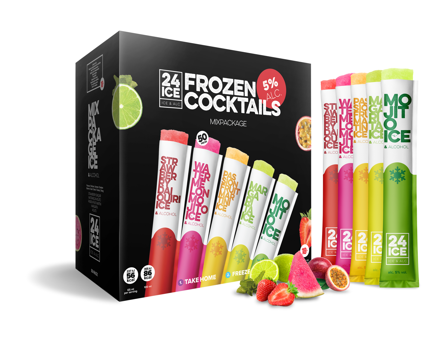 24 ICE MIX PACK - 50 unidades