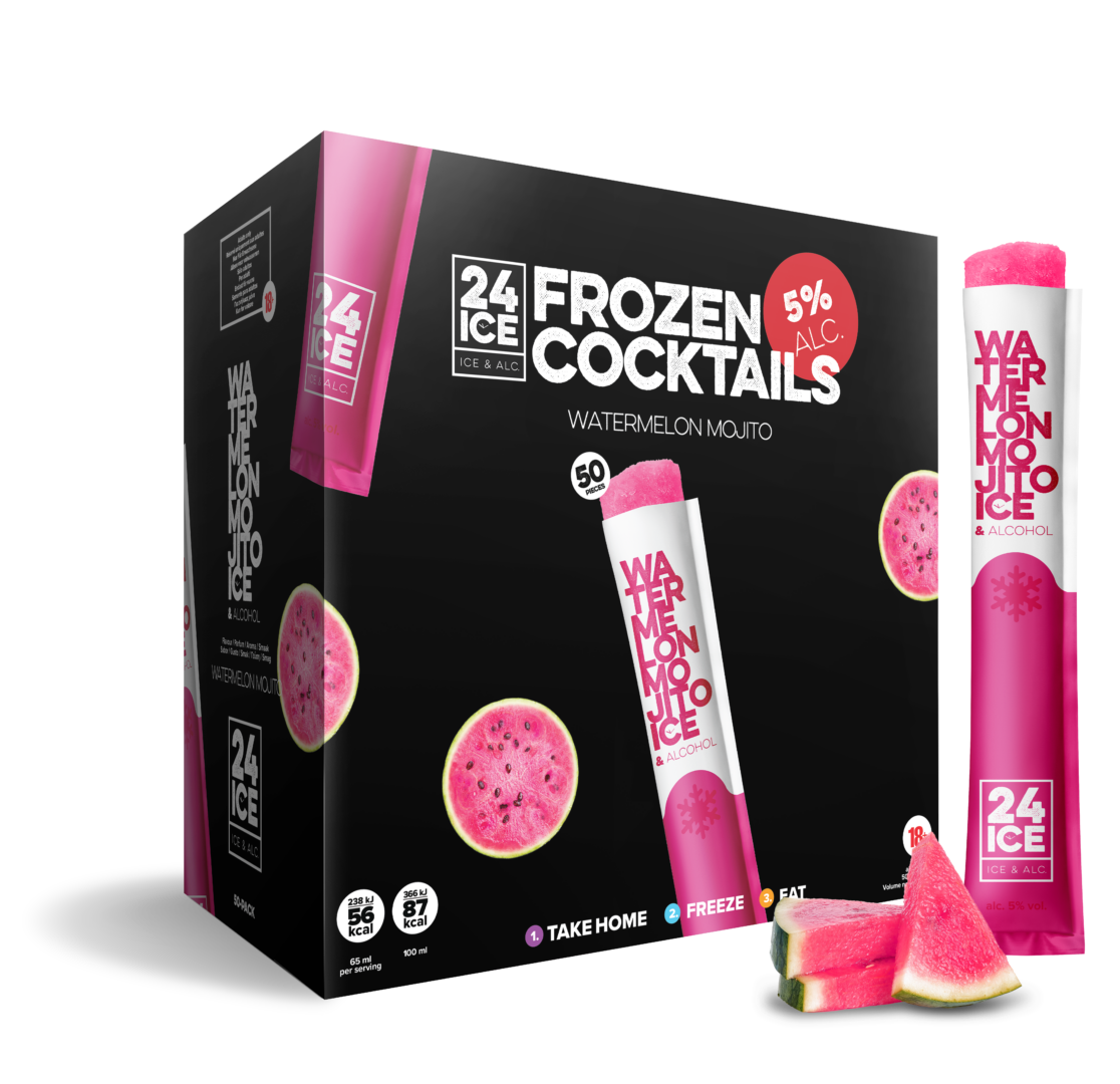 24 ICE WATERMELON MOJITO PACK - 50 unidades