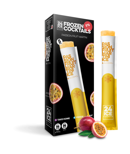 24 ICE PASSION FRUIT PACK - 5 unidades