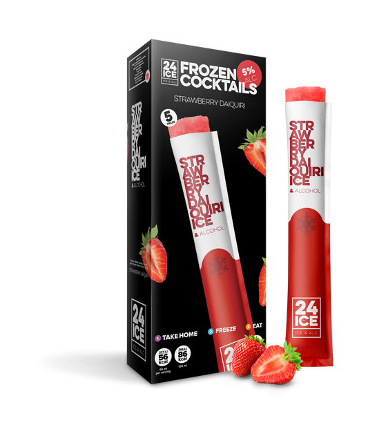 24 ICE STRAWBERRY DAIQUIRI PACK - 5 unidades