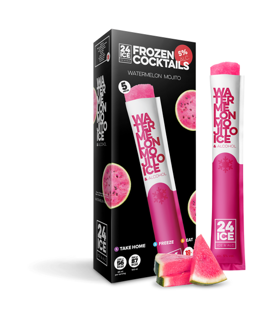 24 ICE WATERMELON MOJITO PACK - 5 unidades